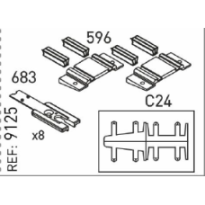 KIT 9125 SEM ROLAMENTO